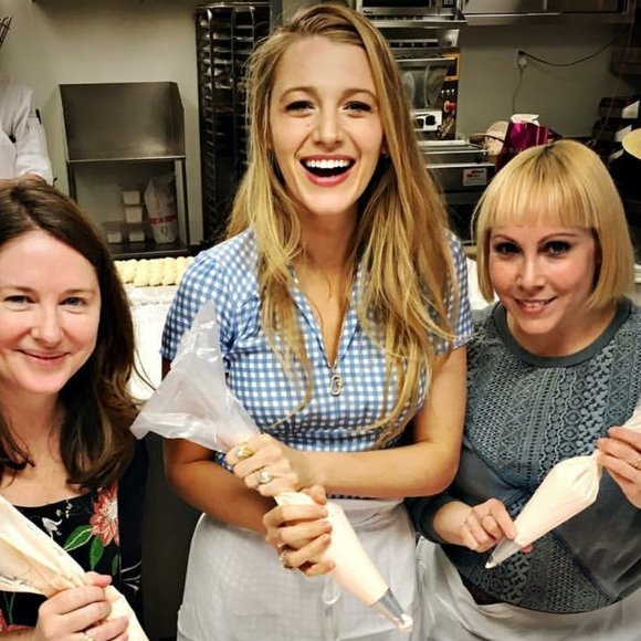 EUC HVN blue gingham dress Blake Lively - Picture 2 of 2